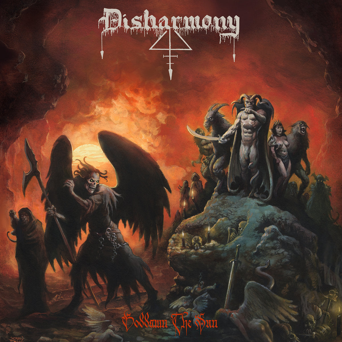 DISHARMONY - Goddamn The Sun LP