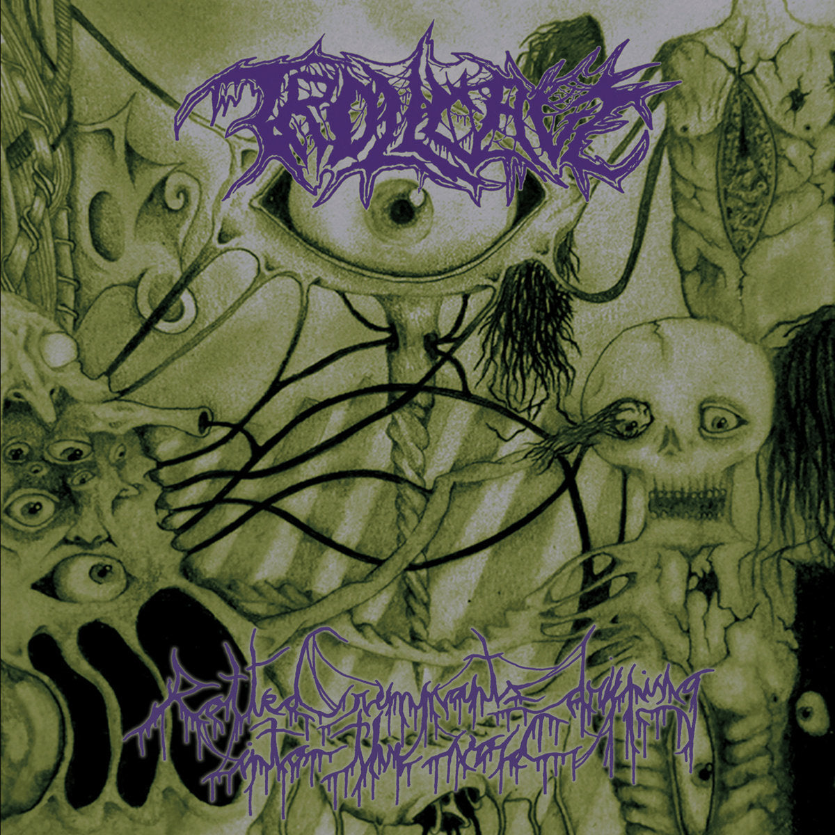 TROLLCAVE - Rotted Remnants Dripping Into The Void CD