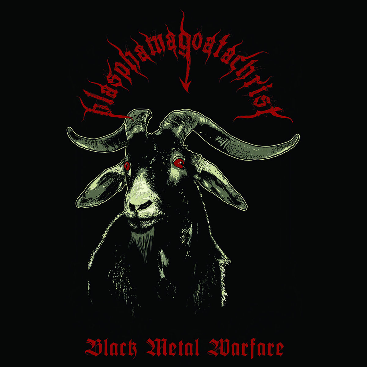 BLASPHAMAGOATACHRIST - Black Metal Warfare Tape