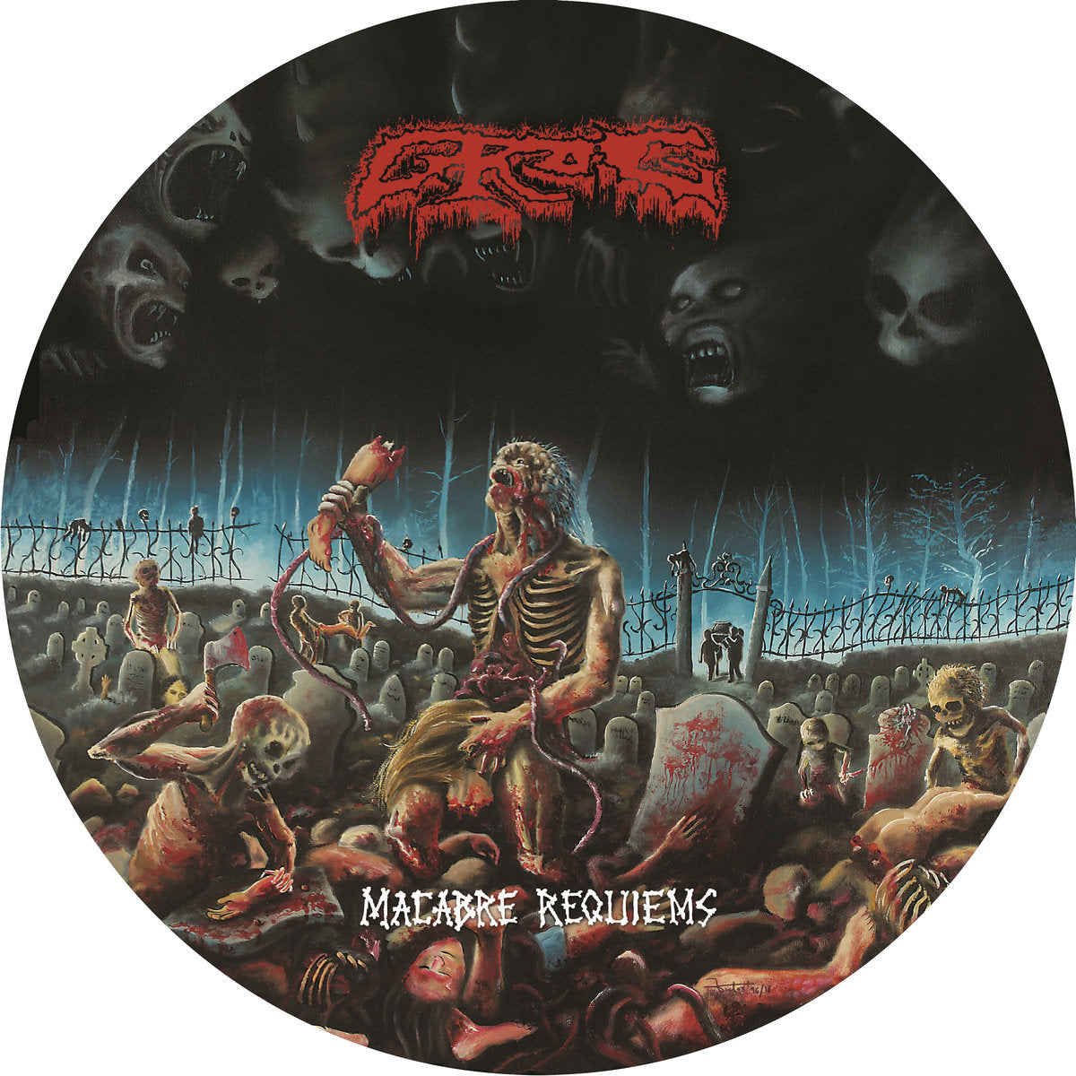 GROG - Macabre Requiems Picture LP