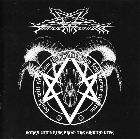 PANDEMONIUM - Bones Will Rise From The Ground Live CD